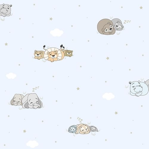 Papel-de-Parede-Treboli-Azul-Animais-Dormindo-5811 Papel-de-Parede-Treboli-Azul-Animais-Dormindo-5811