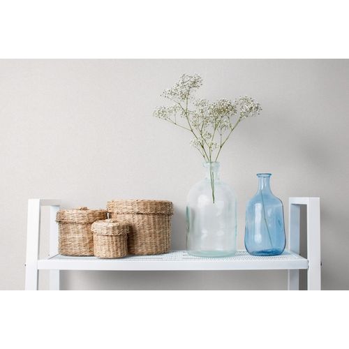 Papel de Parede Muse Perolado Branco JF1215 Papel de Parede Muse Perolado Branco JF1215