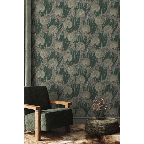 Papel de Parede Muse Folhagem Verde A54701 Papel de Parede Muse Folhagem Verde A54701