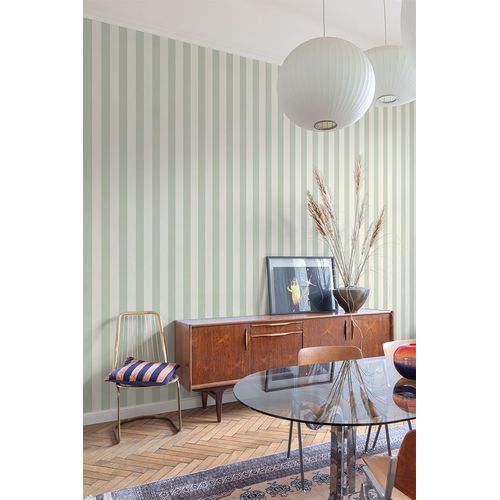 Papel-de-Parede-Maison-Listrado-Verde-MN4009 Papel-de-Parede-Maison-Listrado-Verde-MN4009