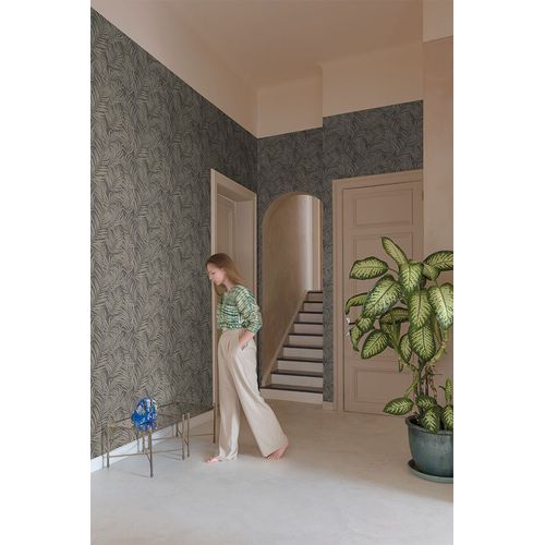 Papel-de-Parede-Maison-Folhagem-Cinza-MN2013 Papel-de-Parede-Maison-Folhagem-Cinza-MN2013