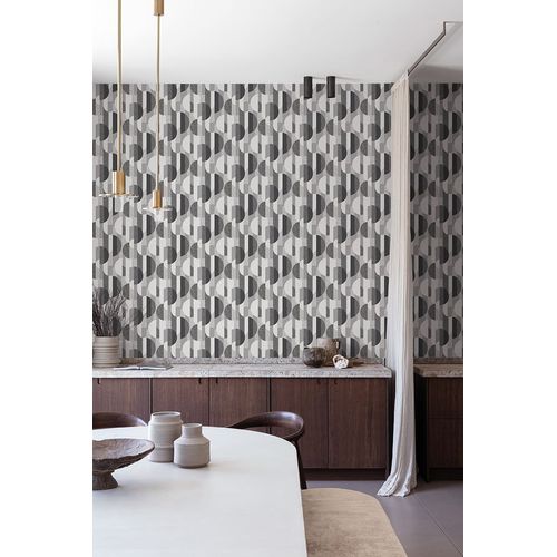 Papel-de-Parede-Maison-Geometrico-Cinza-A56302 Papel-de-Parede-Maison-Geometrico-Cinza-A56302