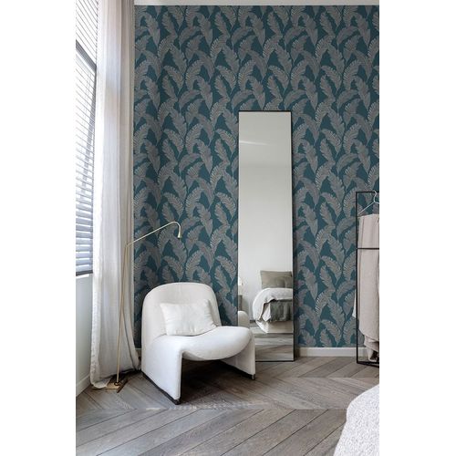 Papel-de-Parede-Maison-Folhagem-Azul-A62203 Papel-de-Parede-Maison-Folhagem-Azul-A62203