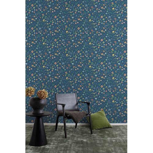 Papel-de-Parede-Maison-Floral-Colorido-MN3507 Papel-de-Parede-Maison-Floral-Colorido-MN3507