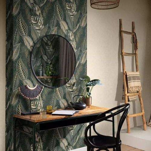 Papel-de-Parede-African-Queen-III-Folhagem-Verde-751826 Papel-de-Parede-African-Queen-III-Folhagem-Verde-751826