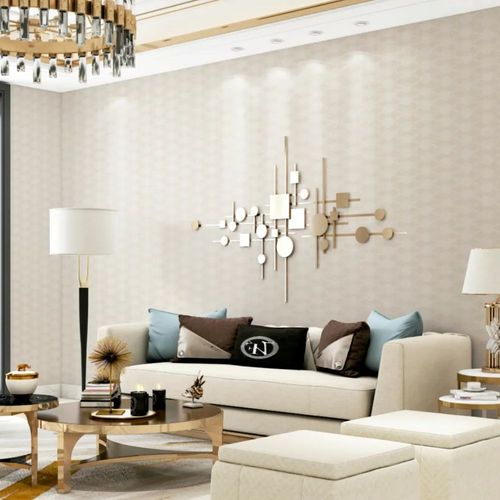 Papel-de-Parede-Colorkey-Geometrico-Bege-COL1008 Papel-de-Parede-Colorkey-Geometrico-Bege-COL1008