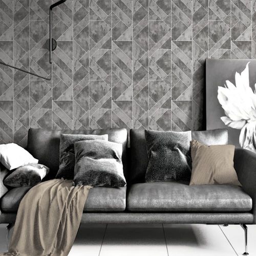 Papel-de-Parede-Colorkey-Geometrico-Cinza-e-Prata-COL1016 Papel-de-Parede-Colorkey-Geometrico-Cinza-e-Prata-COL1016