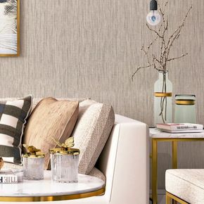 Papel-de-Parede-Colorkey-Aspecto-Textil-Bege-COL1061