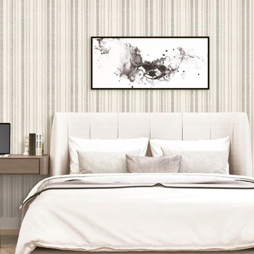 Papel-de-Parede-Colorkey-Listrado-Branco-e-Bege-COL1068 Papel-de-Parede-Colorkey-Listrado-Branco-e-Bege-COL1068