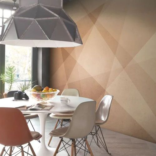 Papel-de-Parede-Concrete-Geometrico-Laranja-521931 Papel-de-Parede-Concrete-Geometrico-Laranja-521931