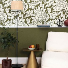Papel-de-Parede-XXL-Floral-Verde-104547070