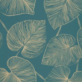 Papel-de-Parede-XXL-Folhagem-Azul-104536024