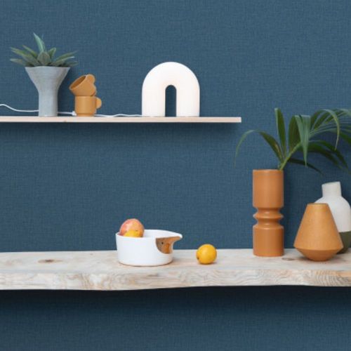 Papel-de-Parede-Jute-Aspecto-Textil-Azul-104016773 Papel-de-Parede-Jute-Aspecto-Textil-Azul-104016773