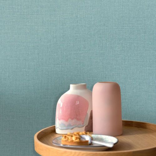 Papel-de-Parede-Jute-Aspecto-Textil-Azul-104016226 Papel-de-Parede-Jute-Aspecto-Textil-Azul-104016226