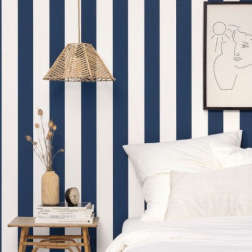 Papel-de-Parede-Basics-II-Listrado-AzulBranco-104046269 Papel-de-Parede-Basics-II-Listrado-AzulBranco-104046269