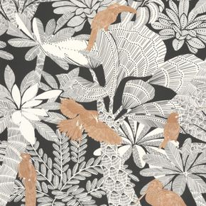 Papel-de-Parede-Moonlight-II-AnimaisFolhagem-BrancoPreto-104268123