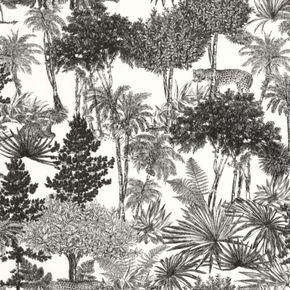 Papel-de-Parede-Moonlight-II-AnimaisFolhagem-BrancoPreto-104280974