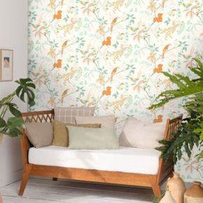 Papel-de-Parede-Happy-Therapy-AnimaisFloral-Colorido-104060732