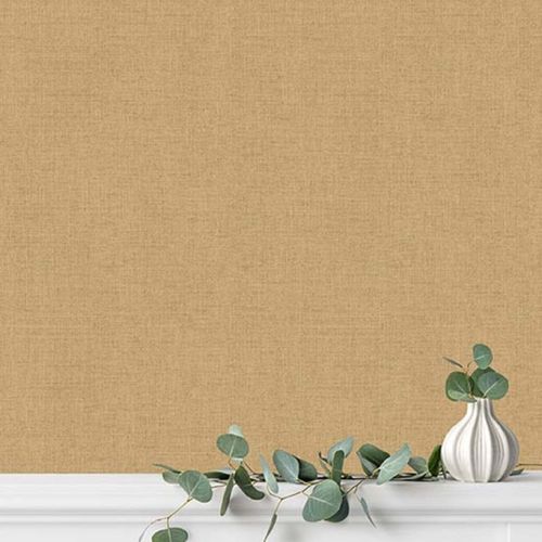 Papel-de-Parede-Lille-Aspecto-Textil-Amarelo-55102 Papel-de-Parede-Lille-Aspecto-Textil-Amarelo-55102