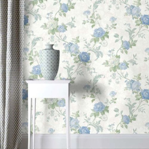 Papel-de-Parede-Lille-Floral-Azul-58001 Papel-de-Parede-Lille-Floral-Azul-58001