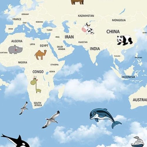 Papel-de-Parede-YOYO-II-Infantil-Azul-YY203901R Papel-de-Parede-YOYO-II-Infantil-Azul-YY203901R