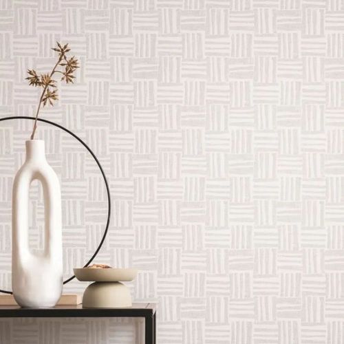 Papel-de-Parede-Tisse-Geometrico-Branco-25425 Papel-de-Parede-Tisse-Geometrico-Branco-25425