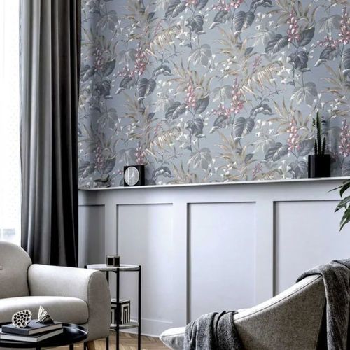 Papel-de-Parede-Thema-Folhagem-Azul-28856 Papel-de-Parede-Thema-Folhagem-Azul-28856