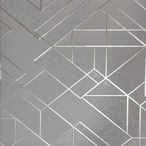 Papel-de-Parede-White-Swan-Geometrico-Cinza-WS100303R Papel-de-Parede-White-Swan-Geometrico-Cinza-WS100303R