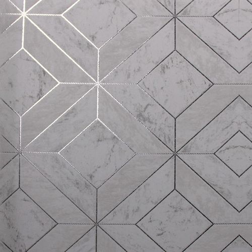 Papel-de-Parede-White-Swan-Geometrico-Cinza-WS100703R Papel-de-Parede-White-Swan-Geometrico-Cinza-WS100703R