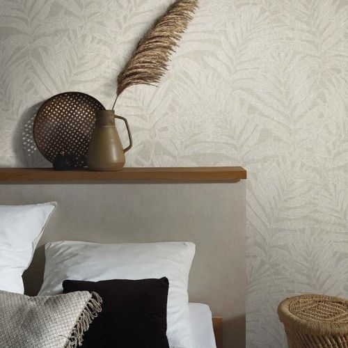 Papel-de-Parede-Sheilas-Folhagem-Bege-34004 Papel-de-Parede-Sheilas-Folhagem-Bege-34004