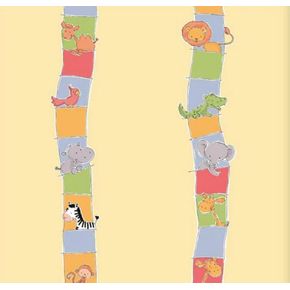 Papel-de-Parede-Safari-Friends-Infantil-Colorido-SF6207