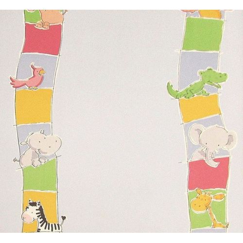 Papel-de-Parede-Safari-Friends-Infantil-Colorido-SF6208 Papel-de-Parede-Safari-Friends-Infantil-Colorido-SF6208