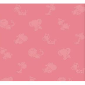 Papel-de-Parede-Safari-Friends-Infantil-Rosa-SF6225