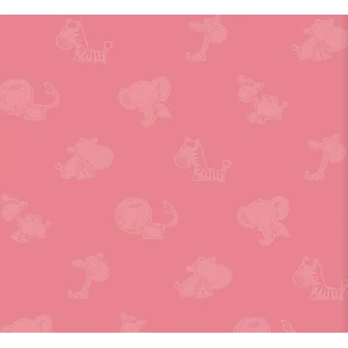 Papel-de-Parede-Safari-Friends-Infantil-Rosa-SF6225 Papel-de-Parede-Safari-Friends-Infantil-Rosa-SF6225