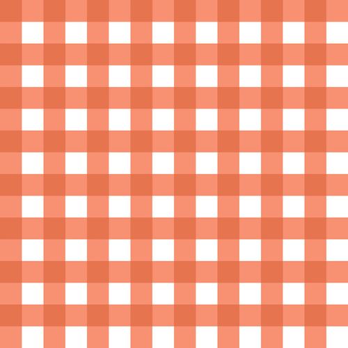 Papel-de-Parede-Doce-Estilo-Xadrez-Laranja-82311