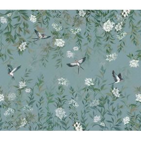 Painel-de-Parede-Biomas-Folhagem-Azul-83103