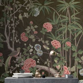 Painel-de-Parede-Bio-Habitat-Floral-Marrom-101011