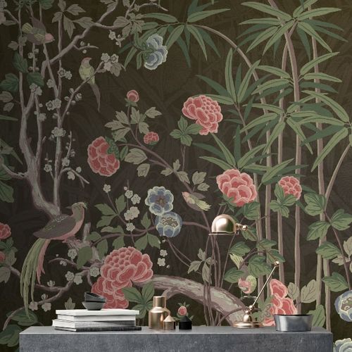 Painel-de-Parede-Bio-Habitat-Floral-Marrom-101011 Painel-de-Parede-Bio-Habitat-Floral-Marrom-101011