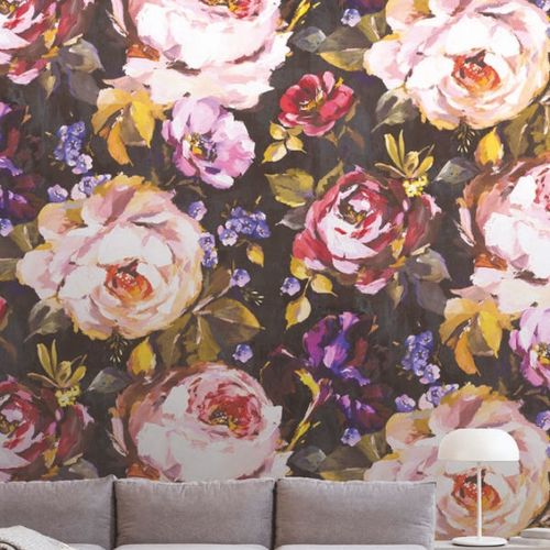 Painel-de-Parede-Bio-Habitat-Floral-Rosa-101030 Painel-de-Parede-Bio-Habitat-Floral-Rosa-101030