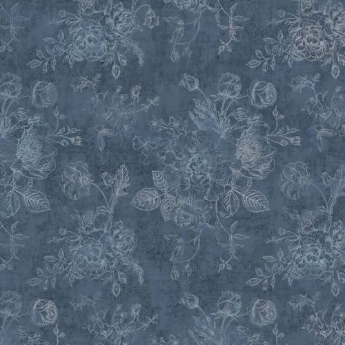 Painel-de-Parede-Bio-Habitat-Floral-Azul-101036 Painel-de-Parede-Bio-Habitat-Floral-Azul-101036