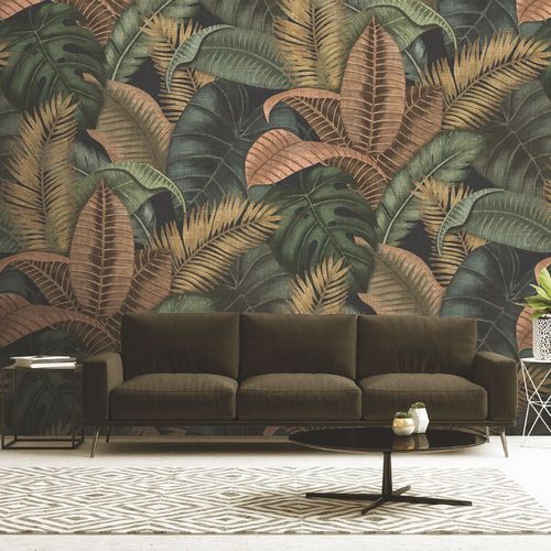 Painel-de-Parede-Bio-Habitat-Folhagem-Colorido-101041 Painel-de-Parede-Bio-Habitat-Folhagem-Colorido-101041