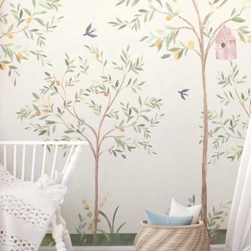 Painel-de-Parede-Memorias-de-Infancia-Folhagem-Rosa-201030 Painel-de-Parede-Memorias-de-Infancia-Folhagem-Rosa-201030