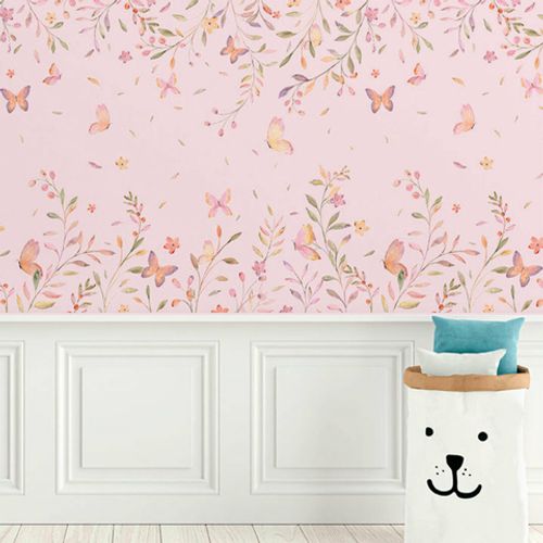 Painel-de-Parede-Memorias-de-Infancia-Folhagem-Rosa-201031 Painel-de-Parede-Memorias-de-Infancia-Folhagem-Rosa-201031