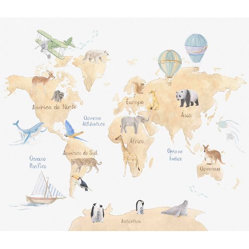 Painel-de-Parede-Natureza-Ludica-Infantil-Branco-83660 Painel-de-Parede-Natureza-Ludica-Infantil-Branco-83660