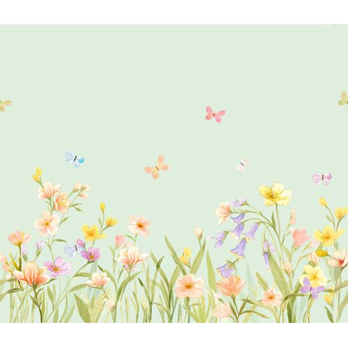 Painel-de-Parede-Natureza-Ludica-Floral-Verde-83745 Painel-de-Parede-Natureza-Ludica-Floral-Verde-83745