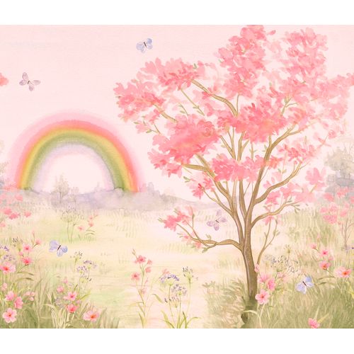 Painel-de-Parede-Natureza-Ludica-Infantil-Rosa-83929 Painel-de-Parede-Natureza-Ludica-Infantil-Rosa-83929