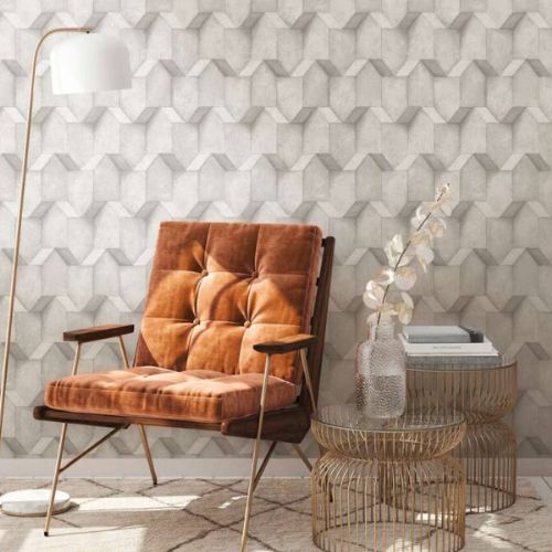 Papel-de-Parede-Antigua-Geometrico-Cinza-388274AG Papel-de-Parede-Antigua-Geometrico-Cinza-388274AG