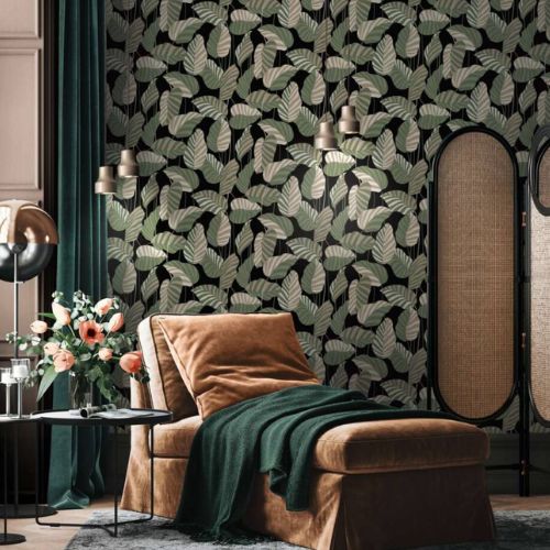 Papel-de-Parede-Antigua-Folhagem-Verde-390942AG Papel-de-Parede-Antigua-Folhagem-Verde-390942AG