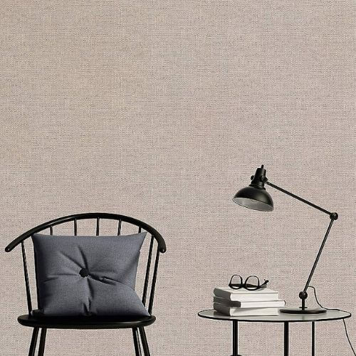 Papel-de-Parede-Attractive-2-Aspecto-Textil-Bege-915030