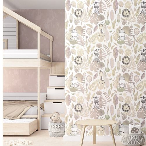 Papel-de-Parede-Happy-Infantil-Branco-14838 Papel-de-Parede-Happy-Infantil-Branco-14838